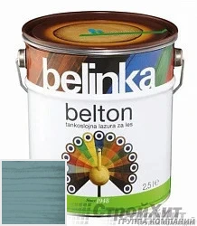 Belinka Belton /Декоративное глубоко проникающее тонкослойное лазурное покрытие 0.75 л цвет 012 палитра Pinotex "Древесная Гармония"