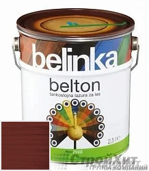 Belinka Belton /Декоративное глубоко проникающее тонкослойное лазурное покрытие 0.75 л цвет 041 палитра Pinotex "Древесная Гармония"