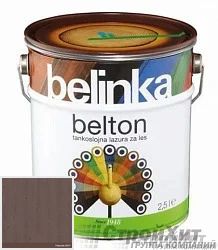 Belinka Belton /Декоративное глубоко проникающее тонкослойное лазурное покрытие 0.75 л цвет 5077 палитра TIKKURILA VALTTI
