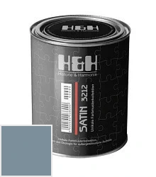 H&H Satin SM шелковисто-матовая краска 4.5 л цвет HH-797 палитра H&H (Historie & Harmonie)