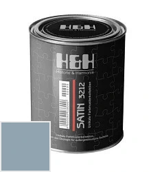 H&H Satin SM шелковисто-матовая краска 4.5 л цвет HH-798 палитра H&H (Historie & Harmonie)