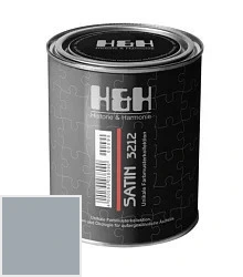 H&H Satin SM шелковисто-матовая краска 4.5 л цвет HH-784 палитра H&H (Historie & Harmonie)