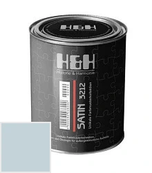 H&H Satin SM шелковисто-матовая краска 4.5 л цвет HH-800 палитра H&H (Historie & Harmonie)