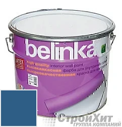 Belinka latex краска для внутренних стен и потолков 10 л цвет RAL 5010 палитра RAL CLASSIC K7