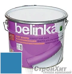 Belinka latex краска для внутренних стен и потолков 10 л цвет RAL 5015 палитра RAL CLASSIC K7