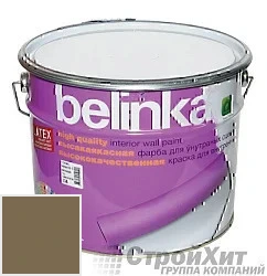Belinka latex краска для внутренних стен и потолков 10 л цвет RAL 7008 палитра RAL CLASSIC K7