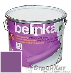 Belinka latex краска для внутренних стен и потолков 10 л цвет RAL 4008 палитра RAL CLASSIC K7