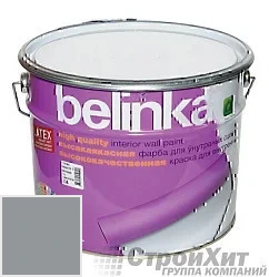 Belinka latex краска для внутренних стен и потолков 10 л цвет RAL 7045 палитра RAL CLASSIC K7