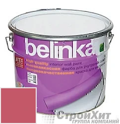 Belinka latex краска для внутренних стен и потолков 10 л цвет RAL 3017 палитра RAL CLASSIC K7