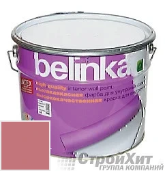 Belinka latex краска для внутренних стен и потолков 10 л цвет RAL 3014 палитра RAL CLASSIC K7