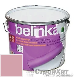 Belinka latex краска для внутренних стен и потолков 10 л цвет RAL 3015 палитра RAL CLASSIC K7