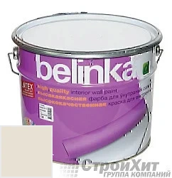 Belinka latex краска для внутренних стен и потолков 10 л цвет RAL 9001 палитра RAL CLASSIC K7