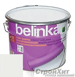 Belinka latex краска для внутренних стен и потолков 10 л цвет RAL 9003 палитра RAL CLASSIC K7