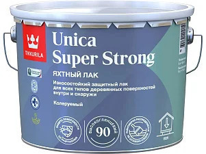 Tikkurila Unica Super Strong (высокоглянцевый) лак яхтный