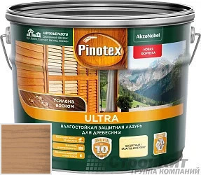 PINOTEX ULTRA 9 л цвет 033 палитра Pinotex "Древесная Гармония"