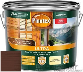 PINOTEX ULTRA 9 л цвет 046 палитра Pinotex "Древесная Гармония"