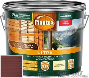 PINOTEX ULTRA 9 л цвет 040 палитра Pinotex "Древесная Гармония"