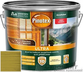 PINOTEX ULTRA 9 л цвет 021 палитра Pinotex "Древесная Гармония"
