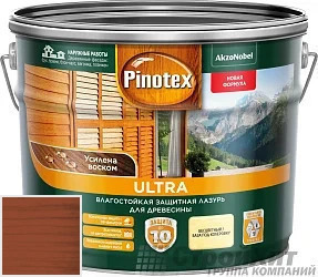 PINOTEX ULTRA 9 л цвет 035 палитра Pinotex "Древесная Гармония"