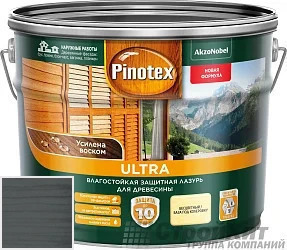PINOTEX ULTRA 9 л цвет 010 палитра Pinotex "Древесная Гармония"
