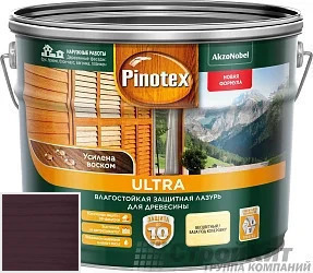 PINOTEX ULTRA 9 л цвет 042 палитра Pinotex "Древесная Гармония"