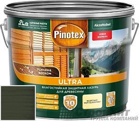 PINOTEX ULTRA 9 л цвет 018 палитра Pinotex "Древесная Гармония"