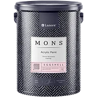 MONS EGGSHELL PAINT – 100% акриловая шелковисто-матовая краска, 7 % блеска
