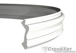 Европласт карниз 1.50.100 гибкий