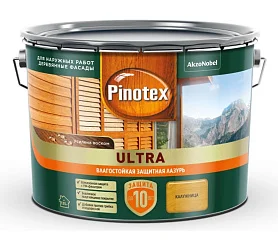 PINOTEX ULTRA калужница влагостойкая защитная лазурь